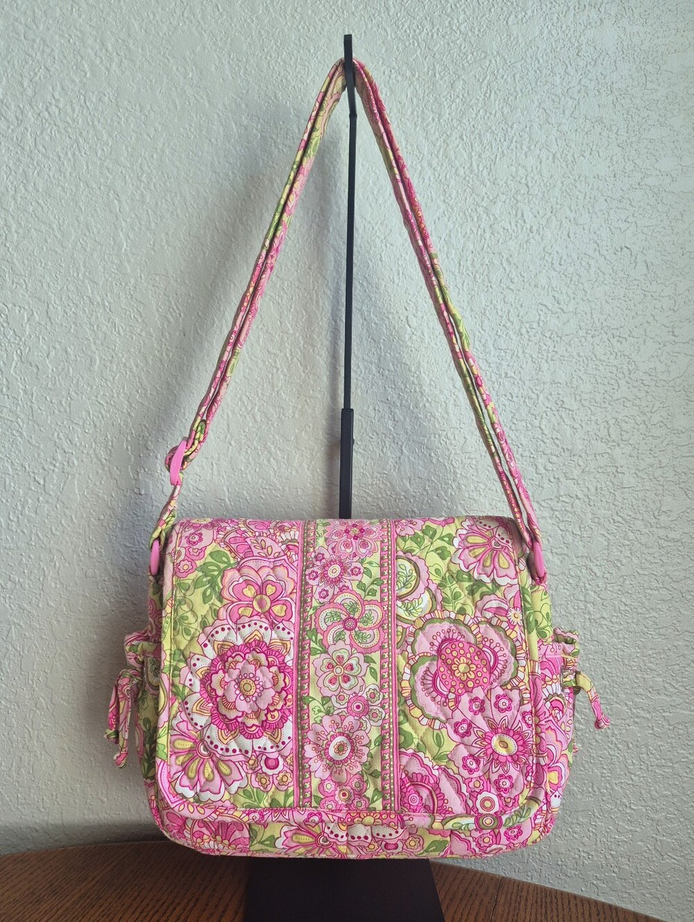 Vera Bradley Petal Pink Lindsay Crossbody Bag